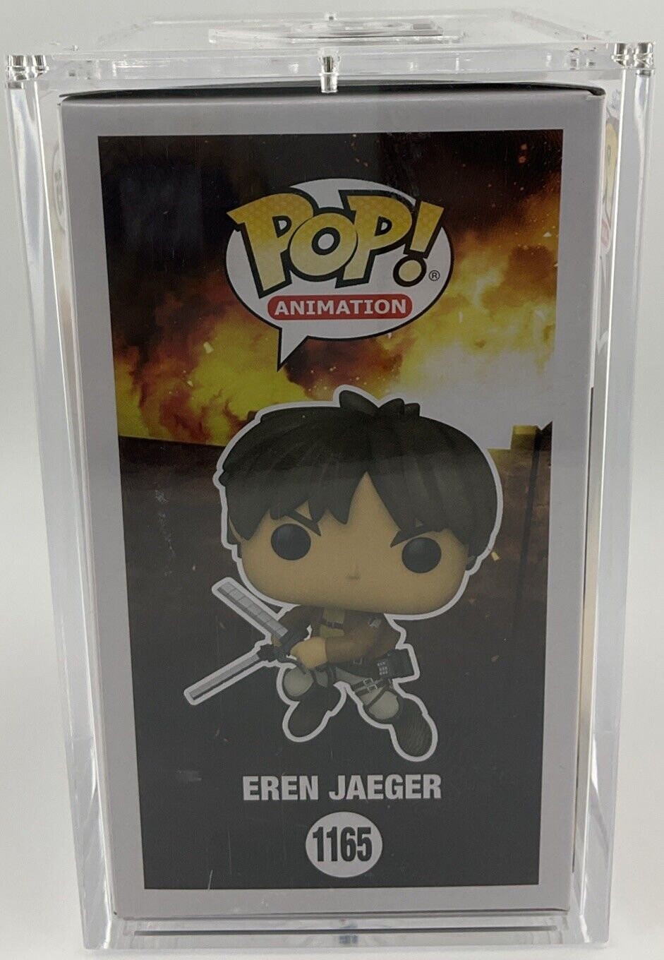 Funko Pop! Eren Jaeger #1165 - Signed By Yuriko Yamaguchi - SMEYE Custom 12pcs