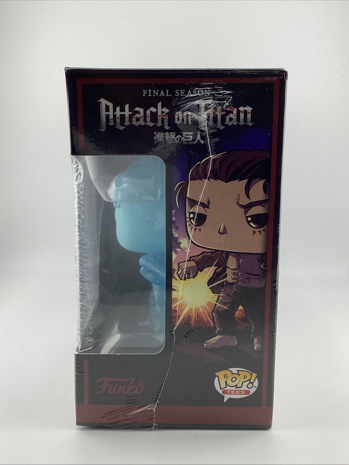Funko Pop! Vinyl & Tee Attack On Titan Eren w/ Marks ( X-Large) #1321