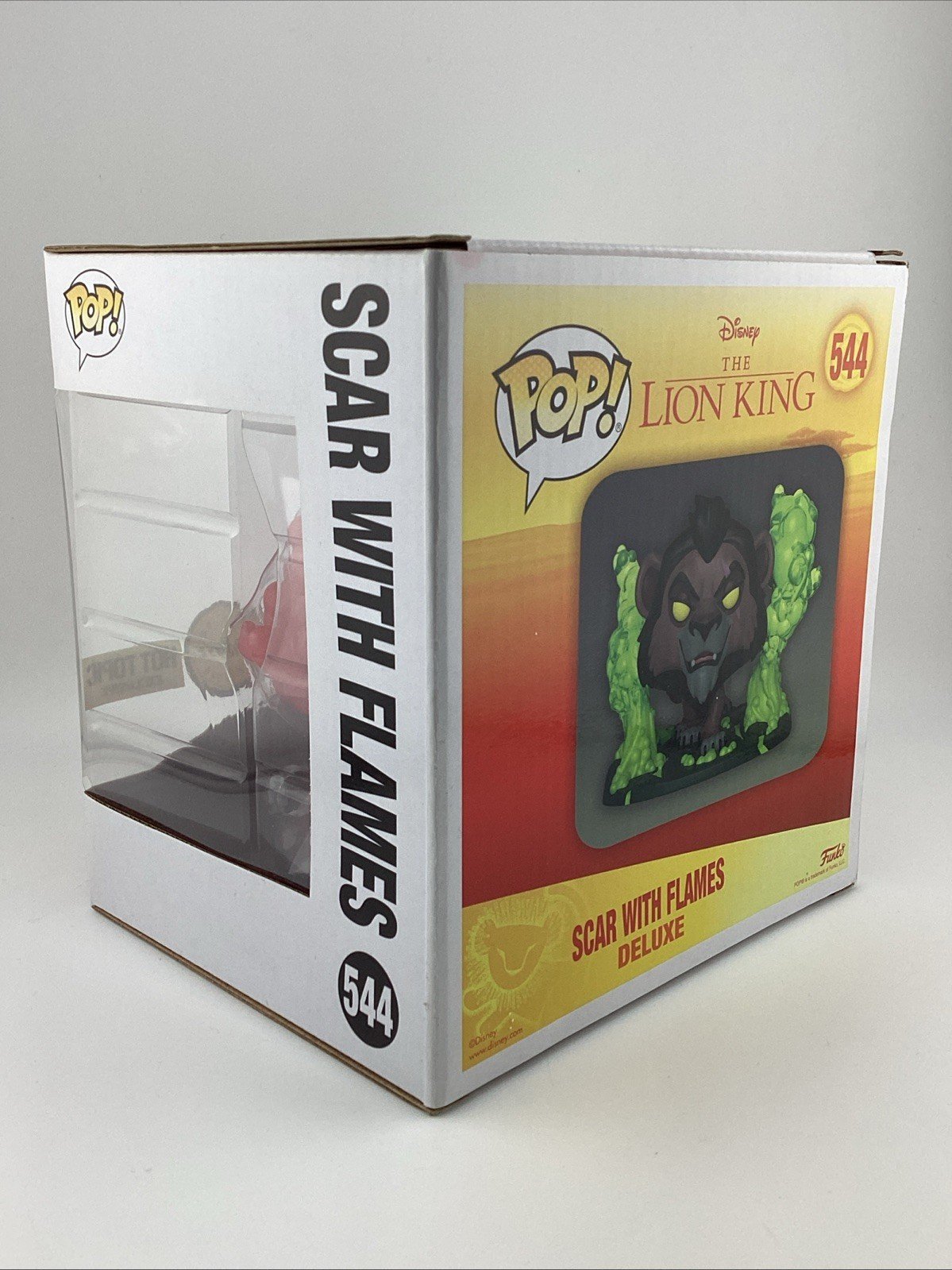Funko MULTIPLE: Disney - Scar with Flames - Hot Topic (HT) (Exclusive) #544