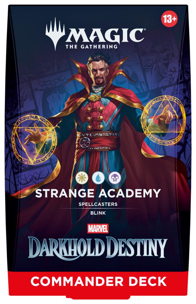 Magic The Gathering Marvel Darkhold Destiny Strange Academy Commander Deck (Pre-Order April 2027)