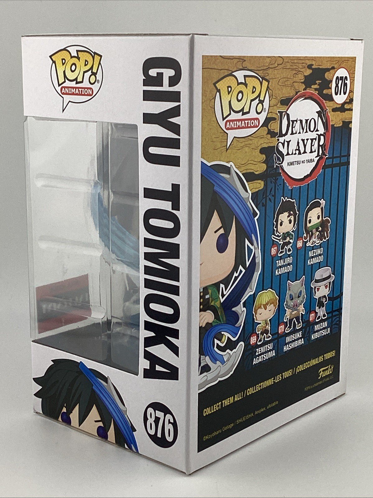 Funko Pop! Vinyl: Demon Slayer: Kimetsu no Yaiba - Giyu Tomioka - AAA Anime #876