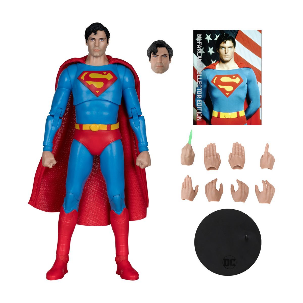 Superman #25 DC Multiverse McFarlane Collector Edition Superman: The Movie 1978 - 7" Scale Chase Action Figure