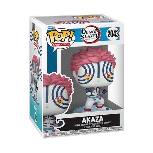 Demon Slayer Wave 8B Funko Pop! Animation - Set of 3 ( Nezuko Kamado Smiling #2042, Akaza #2043, and Chachamaru #2045) Collectible Vinyl Figures - Estimated Arrival: Sept. 2025 (PRE-SALE)