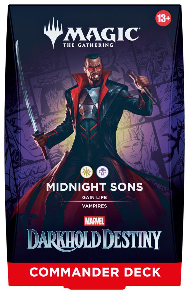 Magic The Gathering Marvel Darkhold Destiny Midnight Sons Commander Deck (Pre-Order April 2027)