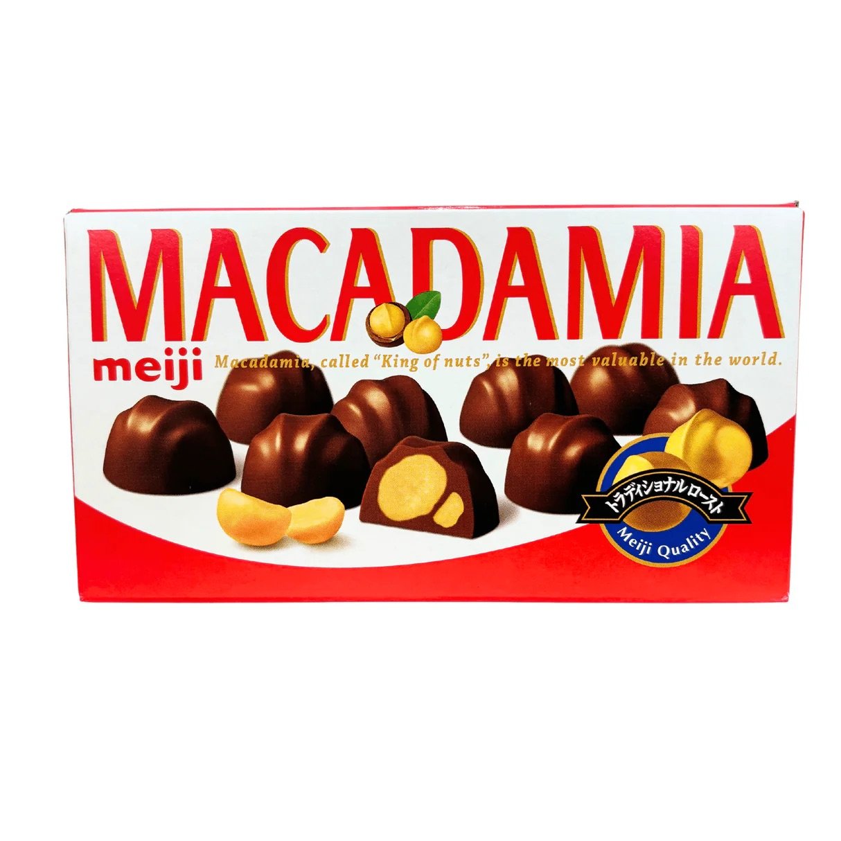MEIJI Macadamia Nuts Chocolate 2.25 oz