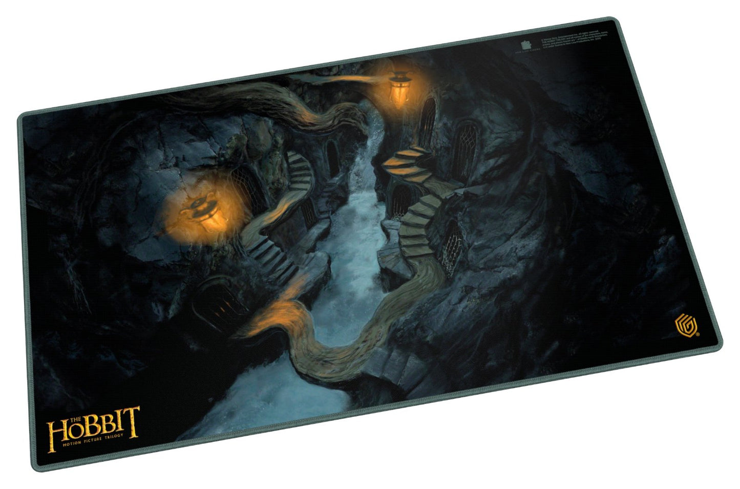 Ultimate Guard The Hobbit Playmat Thranduil’s Kingdom Concept Art 02