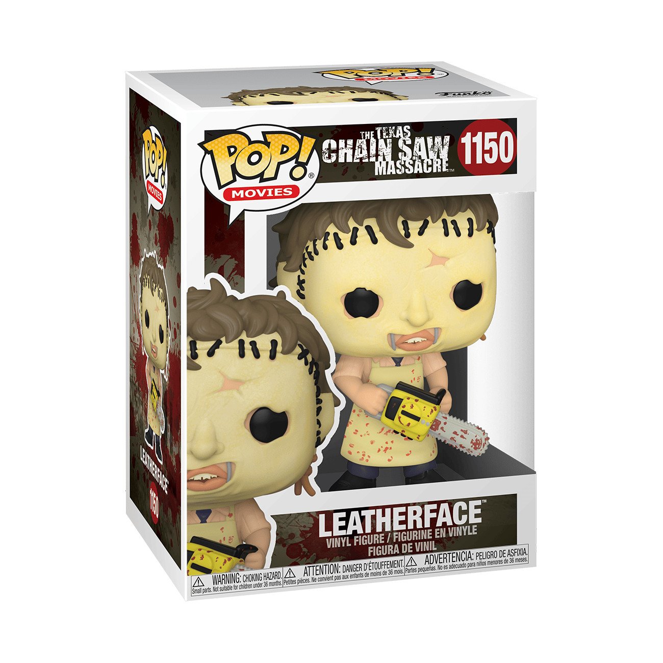Funko Pop! Vinyl: Texas Chainsaw Massacre -Leatherface #1150 Signed Mark Burnham