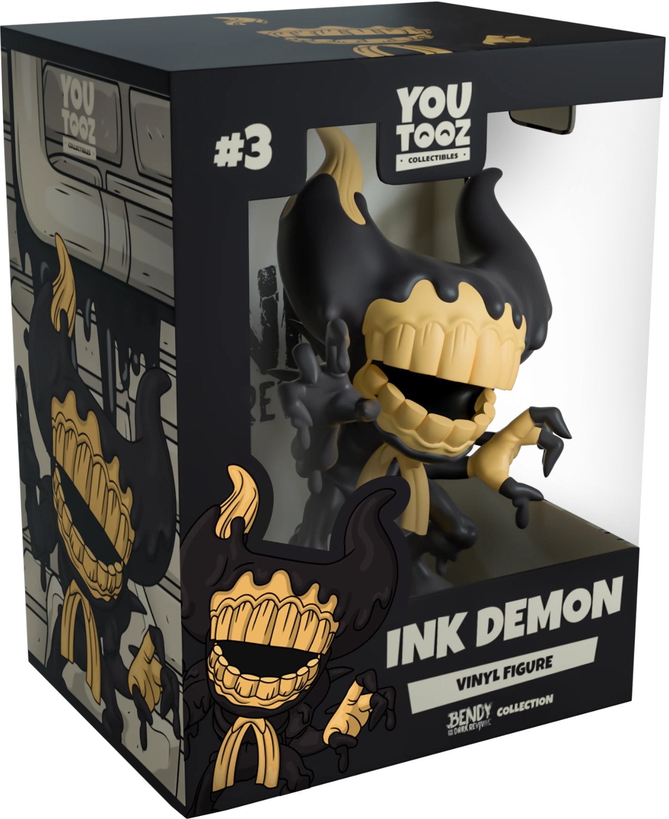 Ink Demon Youtooz Bendy and The Dark Revival Collection - Approx. 5.1" Collectible Vinyl Figure #3 with Window Display Box