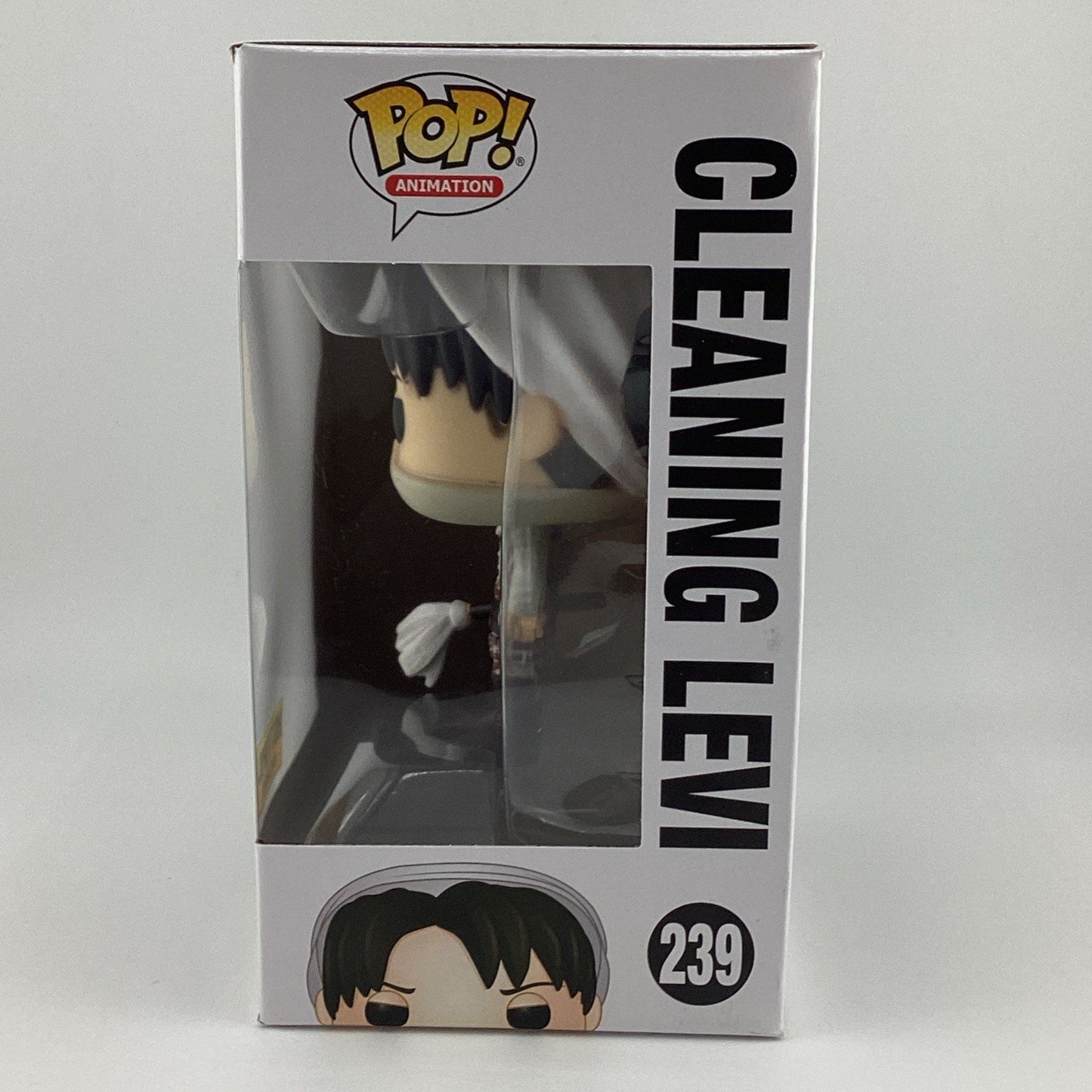 Funko Pop! Vinyl: Attack on Titan - Cleaning Levi - Hot Topic (HT)... #239