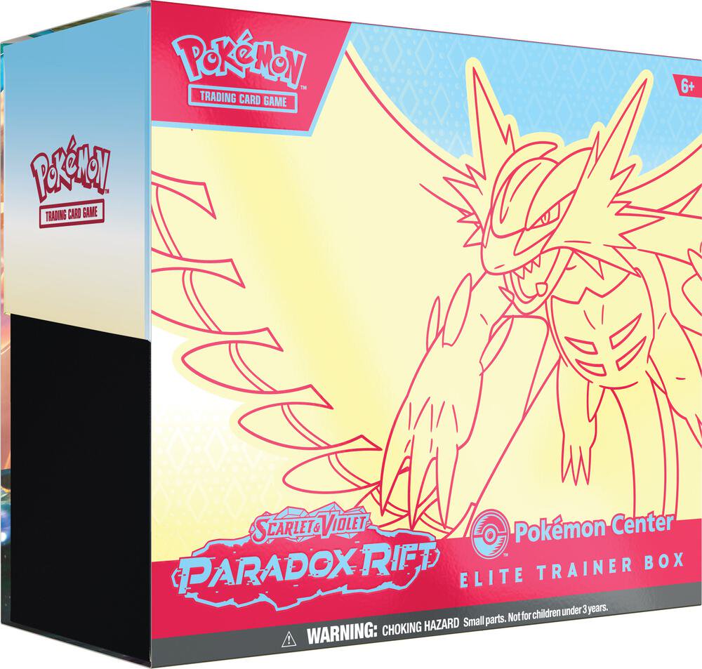 Pokemon TCG Paradox Rift PC ETB (Roaring Moon)