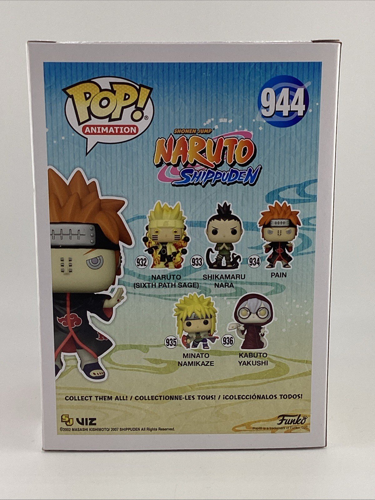 Funko Pop! Vinyl: Naruto - Pain (Glows in the Dark) - C.C Signed Troy Baker
