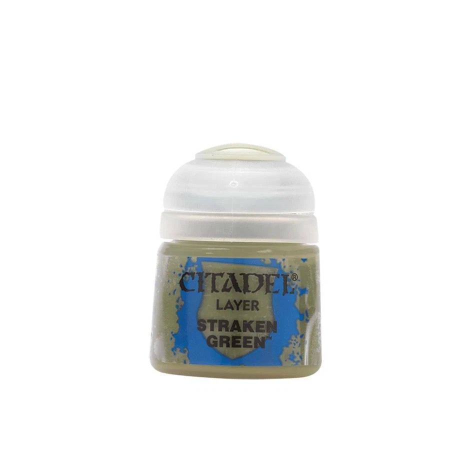 Warhammer Citadel Base Straken Green Paint Bottle 12ml