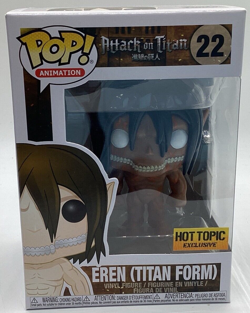 Funko Pop! Vinyl: Attack on Titan - Eren Jaeger (Titan Form) - Hot Topic...