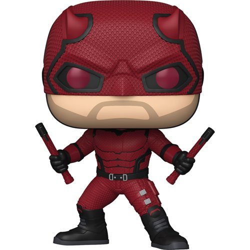 Daredevil with Nunchucks #1543 Funko Pop! Daredevil: Born Again - Approx. 3 3/4" Collectible Vinyl Figure Bundled with Display Box Protector Case