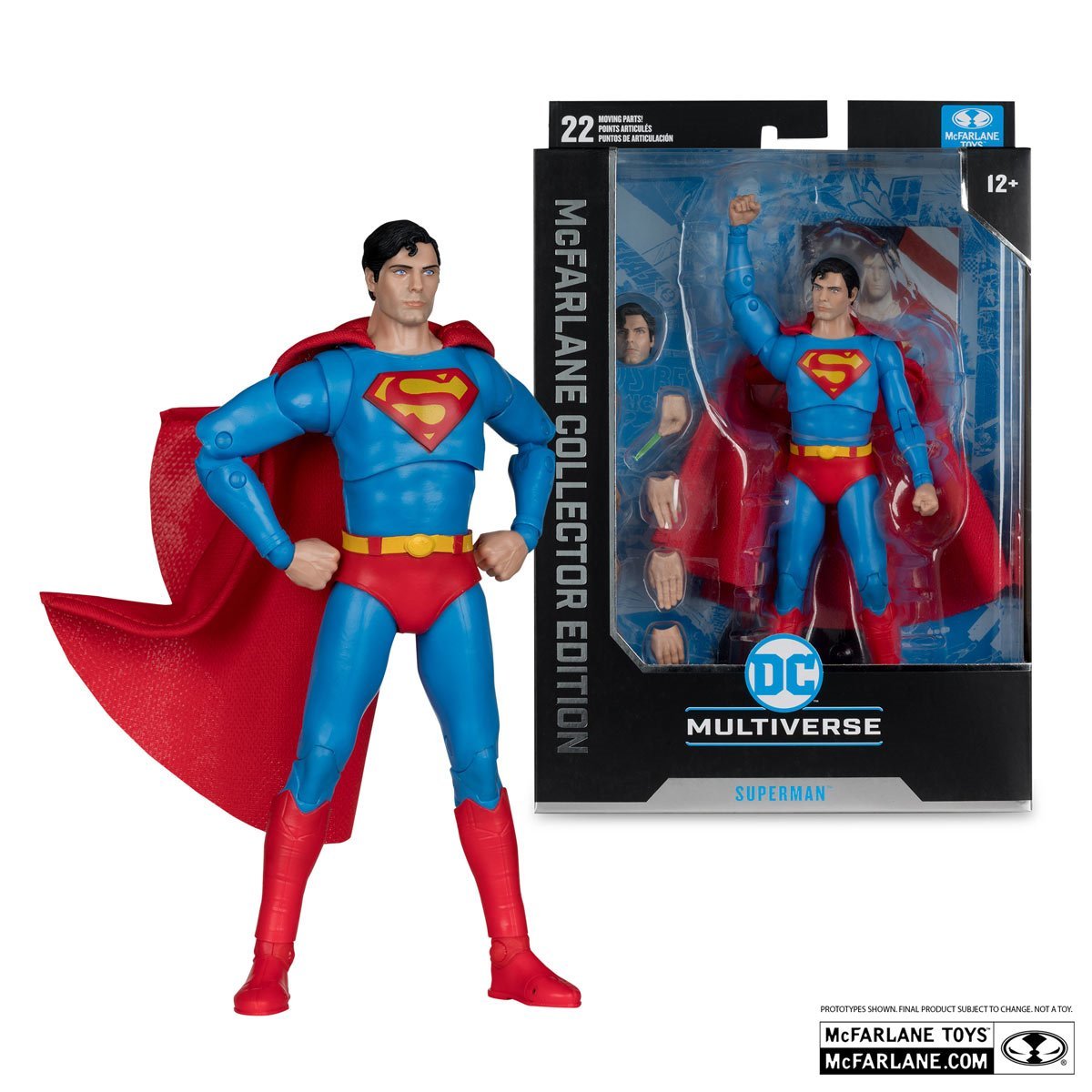 Superman #25 DC Multiverse McFarlane Collector Edition Superman: The Movie 1978 - 7" Scale Chase Action Figure