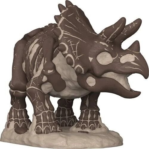 Triceratops Funko Pop! Movies Jurassic Park Fossil - Collectible Vinyl Figure #1681 with Box