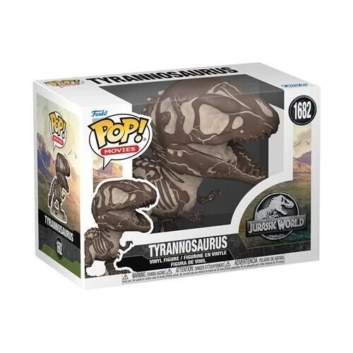 Tyrannosaurus Funko Pop! Movies Jurassic Park Fossil - Approx. 4" Collectible Vinyl Figure #1682 with Window Display Box