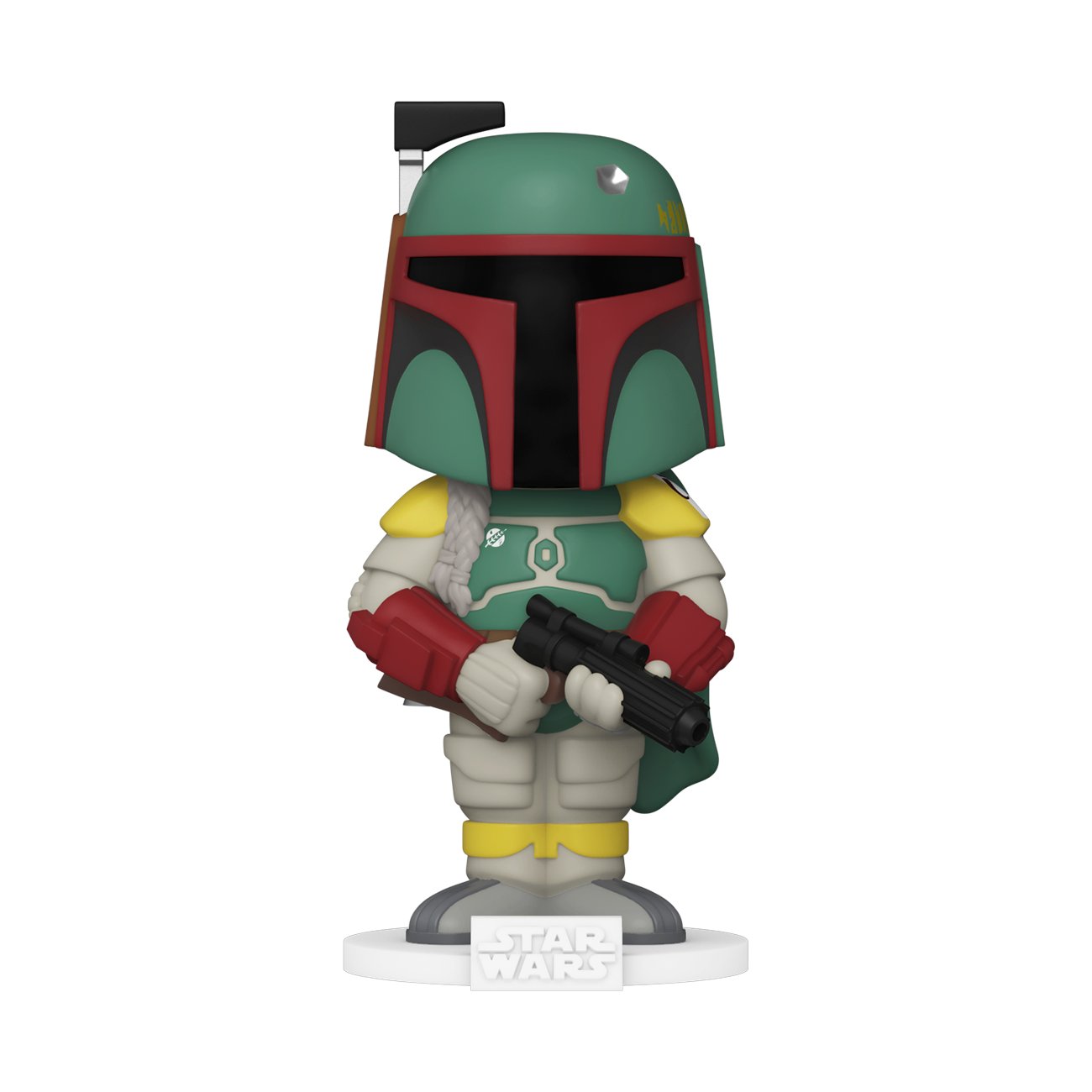 White Armor Boba Fett Funko Soda *CHASE*