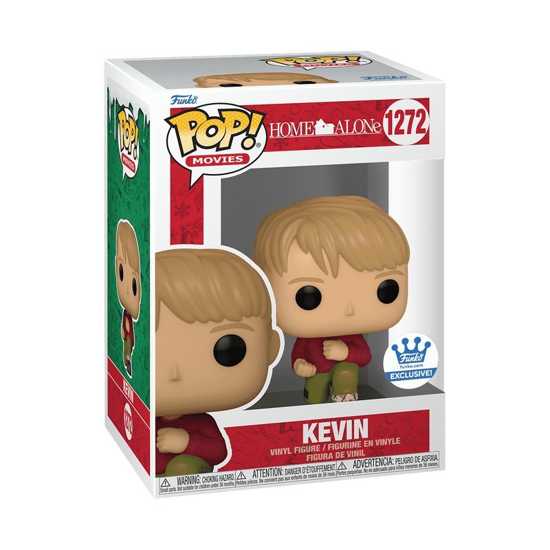 Kevin (Yes!) Funko Pop! Movies Home Alone - Approx. 3.35" Collectible Exclusive Vinyl Figure #1272 with Display Box Protector Case
