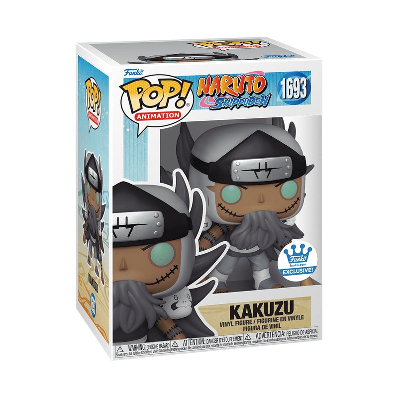 Kakuzu (Earth Grudge) Funko Pop! Animation Naruto Shippuden - Approx. 4" Collectible Exclusive Vinyl Figure #1693 with Display Box Protector Case