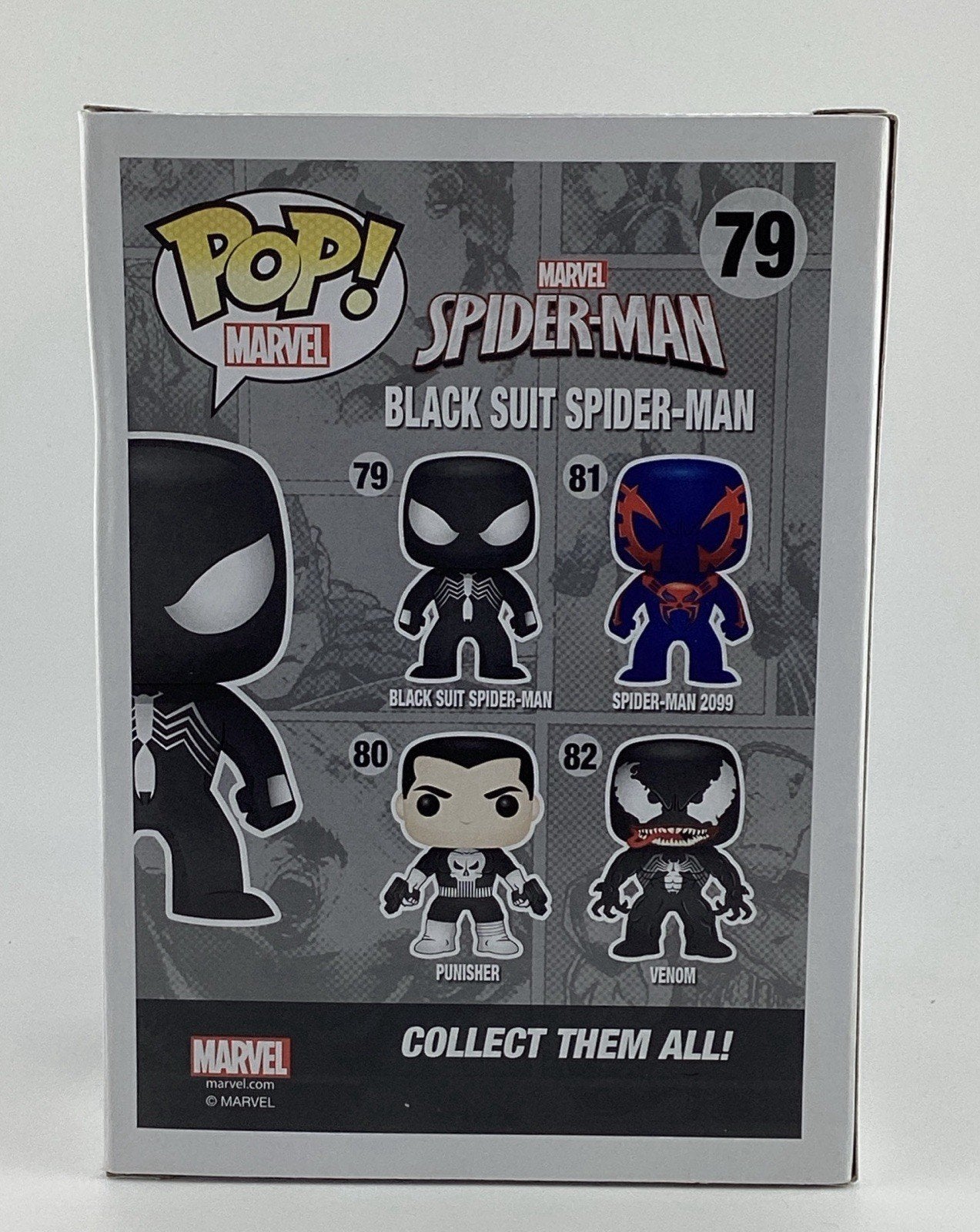 Funko Pop! Vinyl: Marvel - Spider-Man - (Black Suit) Underground Toys #79