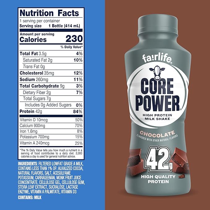 Core Power Chocolate 42g 14oz