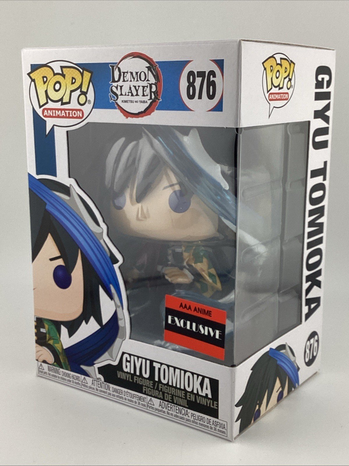 Funko Pop! Vinyl: Demon Slayer: Kimetsu no Yaiba - Giyu Tomioka - AAA Anime #876