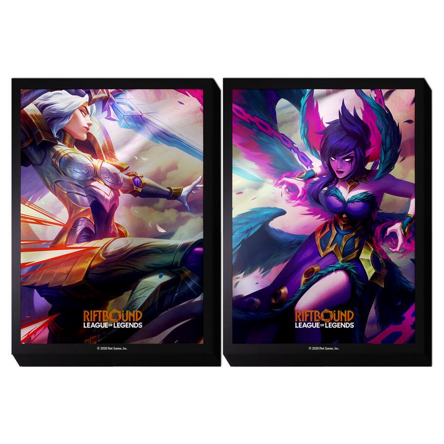 Riftbound LOL Sleeves Kayle Vs Morgana