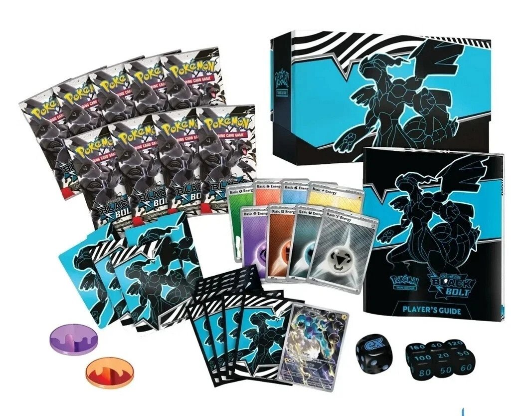 Pokemon TCG Scarlet & Violet Black Bolt Elite Trainer Box (ETB)