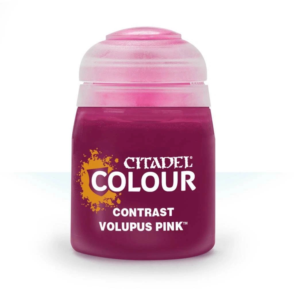Warhammer Citadel Contrast: Volupus Pink Paint Bottle 18ml