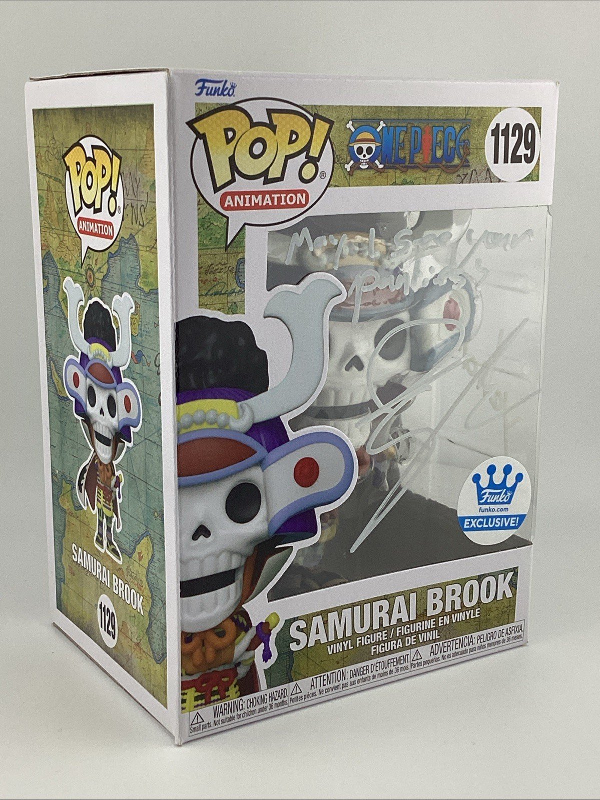 Funko Pop! Vinyl: One Piece - Samurai Brook - Sgnd Ian Sinclair #1129