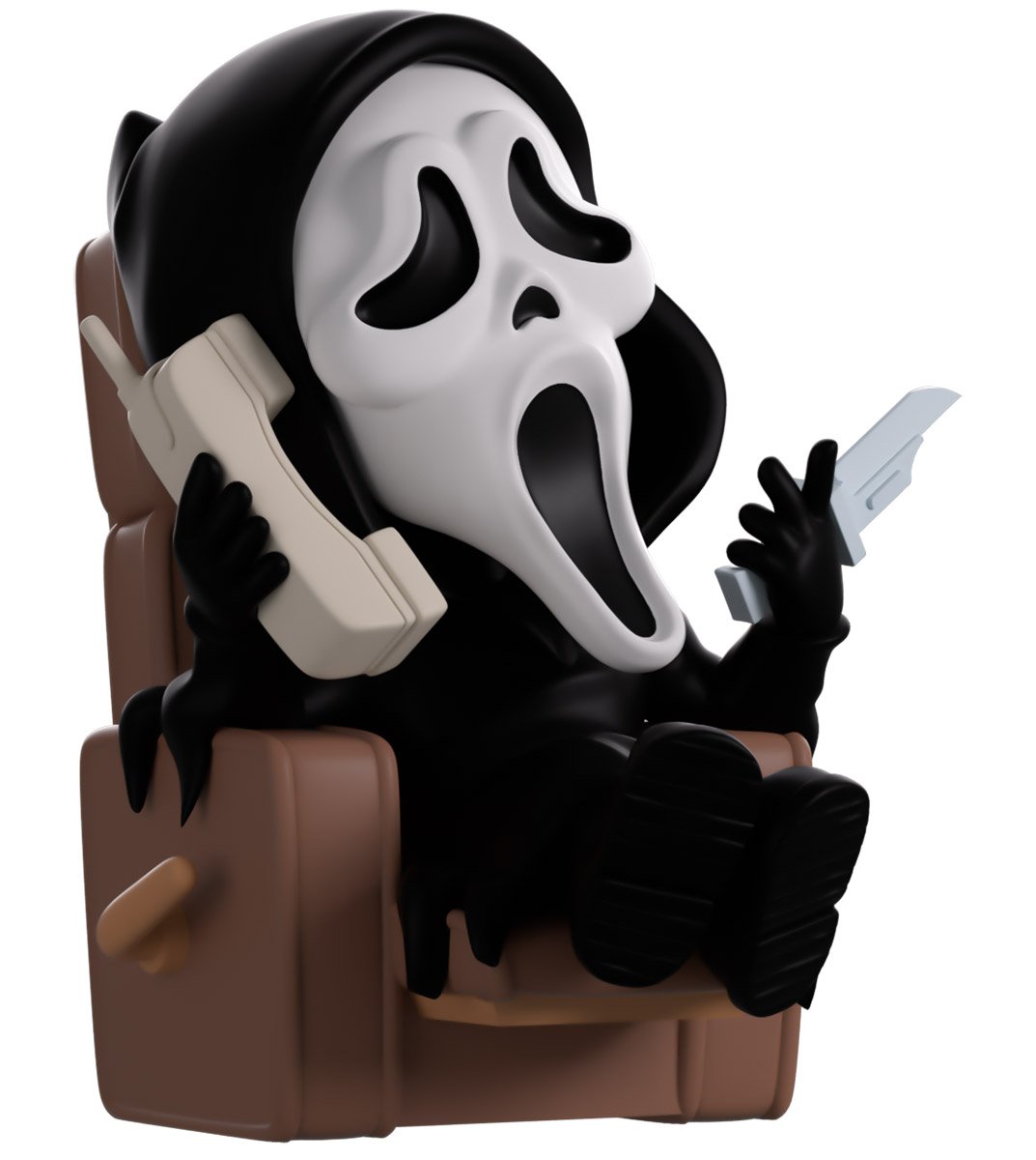 Ghost Face Lounging Youtooz Scream Collection - Approx. 4.1" Collectible Vinyl Figure #0 with Window Display Box