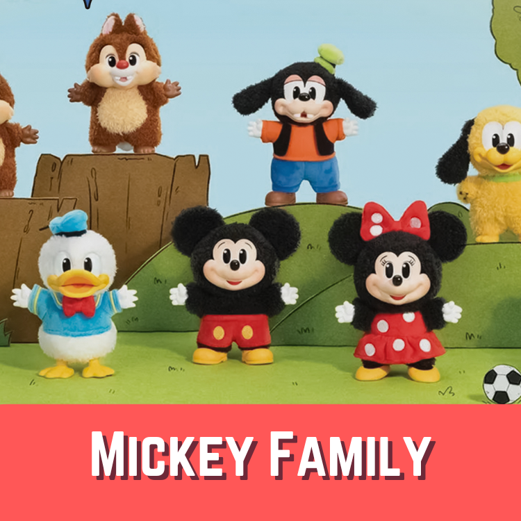Pop Mart Mickey Family