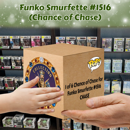 Smurfette #1516 Funko Pop! Television: The Smurfs - 1 in 6: CHANCE OF CHASE - Collectible Vinyl Figure with Window Display Box