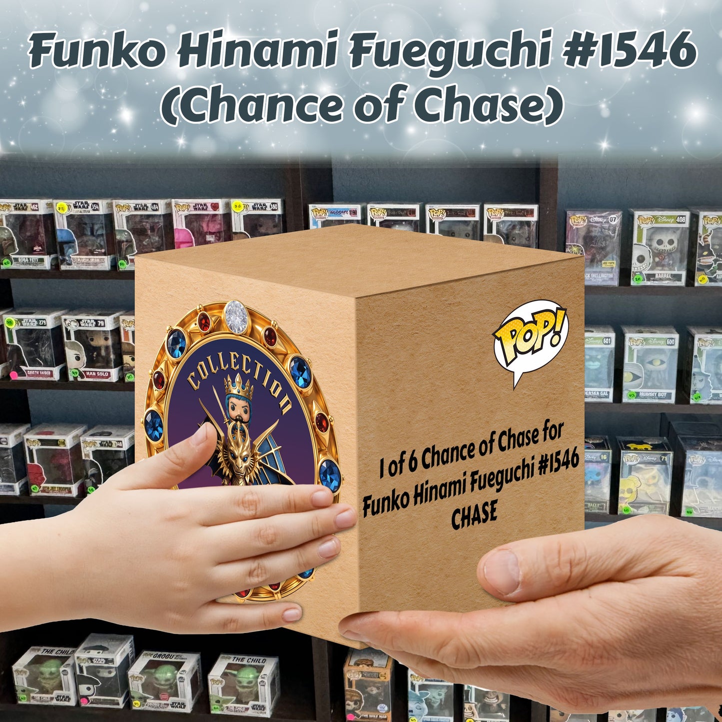 Hinami Fueguchi #1546 Funko Pop! Animation Tokyo Ghoul: Re - 1 in 6: CHANCE OF CHASE - Collectible Vinyl Figure with Window Display Box