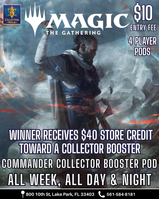MTG Commander Collector Booster Pod All-Week Tournament – Commander Collector Clash