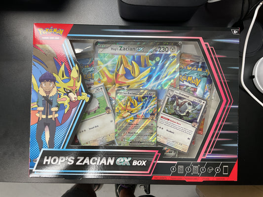 Hop’s Zacian ex box