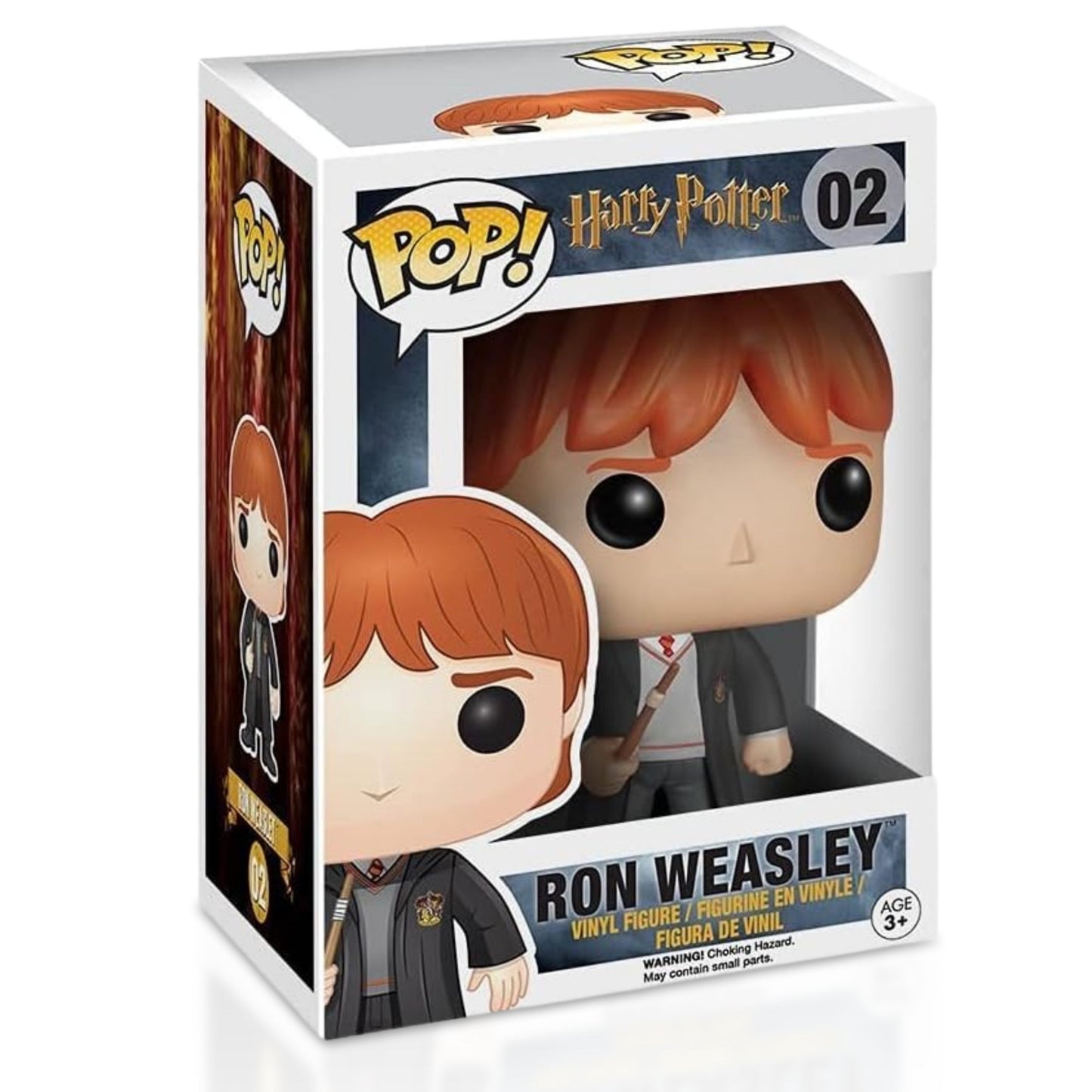 Ron Weasley Funko Pop! Harry Potter - Approx. 3 3/4" Collectible Vinyl Figure #02 with Display Box Protector Case