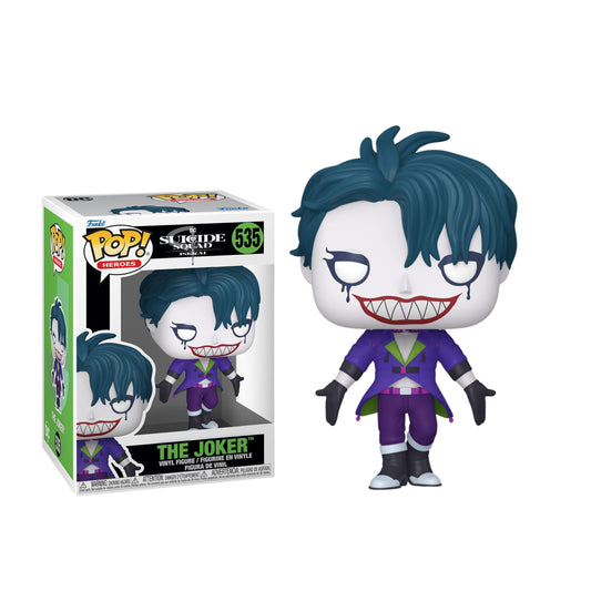 The Joker Funko Pop! Heroes DC Suicide Squad Isekai - Approx. 4 1/2" Collectible Vinyl Figure #535 with Display Box Protector Case