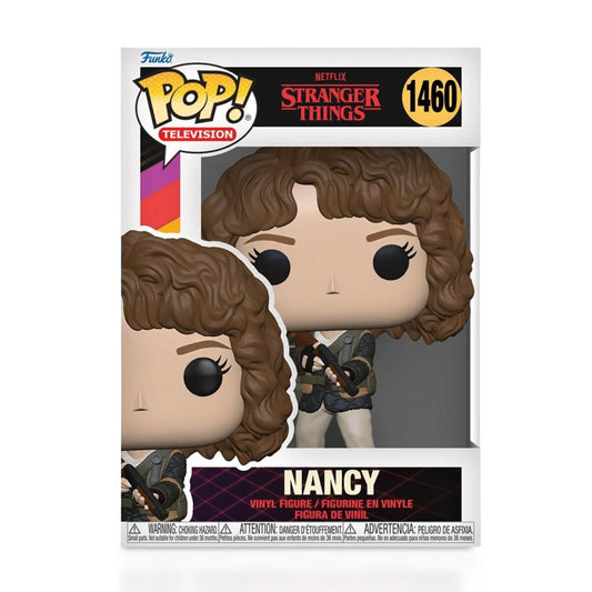 Nancy with Weapon Funko Pop! Television: Netflix Stranger Things Season 4 - Approx. 4" Collectible Vinyl Figure #1460 with Display Box Protector Case