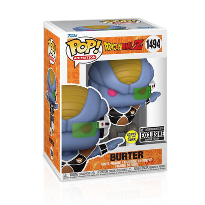 Burter #1494 Funko Pop! Animation Dragon Ball Z - Approx. 4 3/4" Collectible Glows In The Dark Entertainment Earth Exclusive Limited Edition Vinyl Figure