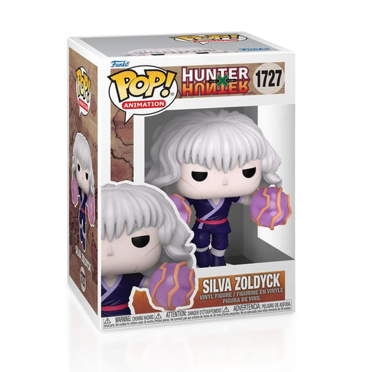 Silva Zoldyck Funko Pop! Animation Hunter X Hunter - Approx. 4 3/4" Collectible Vinyl Figure #1727 with Display Box Protector Case