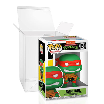 Raphael with Sais Funko Pop! Television: Nickelodeon Teenage Mutant Ninja Turtles - Approx. 3 1/2" Collectible Vinyl Figure #1556 with Display Box Protector Case