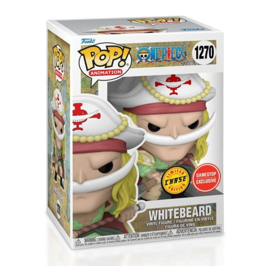 Whitebeard #1270 Funko Pop! Animation One Piece - Approx. 4.6" Collectible Exclusive Chase Limited Edition Vinyl Figure
