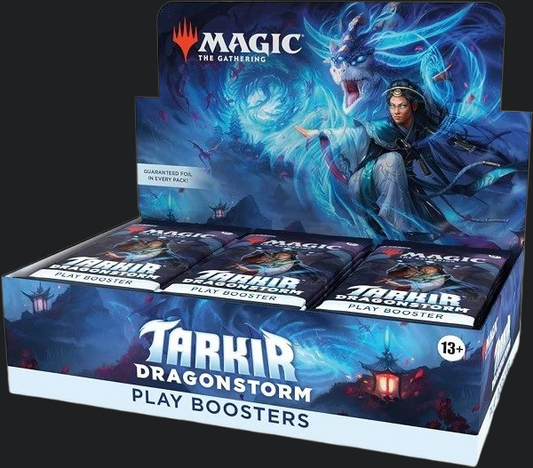 Magic The Gathering: Tarkir Dragonstorm Play Booster Box - MTG Trading Card Game Sealed Pack for Collectors and Competitive Play
