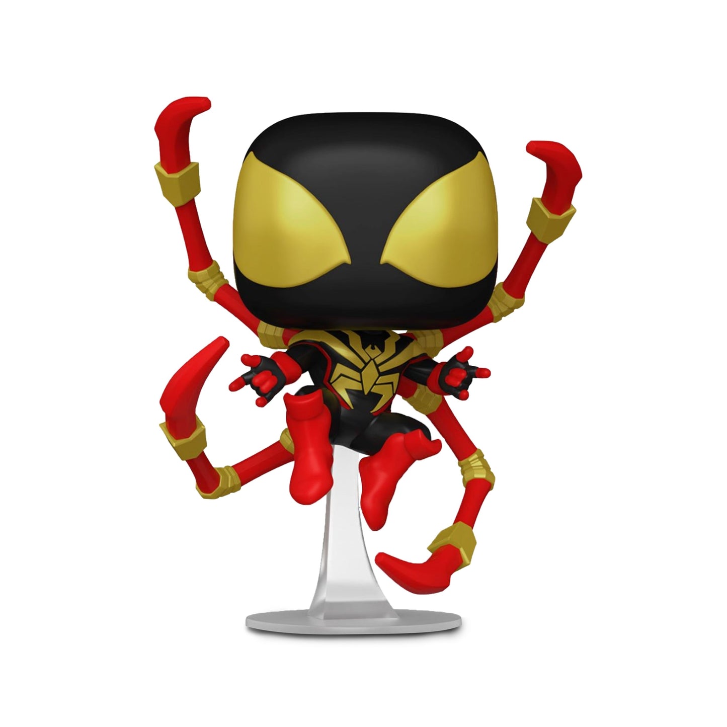 Miles Morales Iron Spider Funko Pop! Marvel Spider-Man Comics - Approx. 4 1/2" Collectible Vinyl Figure #1448 with Display Box Protector Case