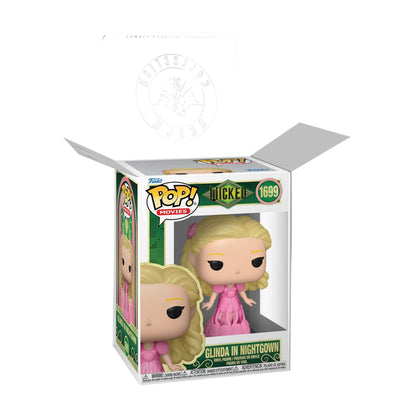 Glinda in Nightgown Funko Pop! Movies: Wicked Part 1 - Approx. 3 3/4" Collectible Vinyl Figure #1699 with Display Box Protector Case