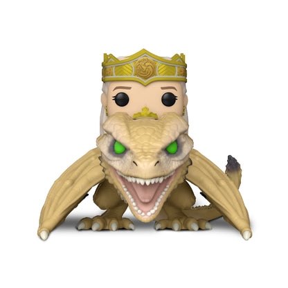 Queen Rhaenyra with Syrax #305 Funko Pop! Rides Deluxe House of the Dragon - Approx. 5" Collectible Vinyl Figure