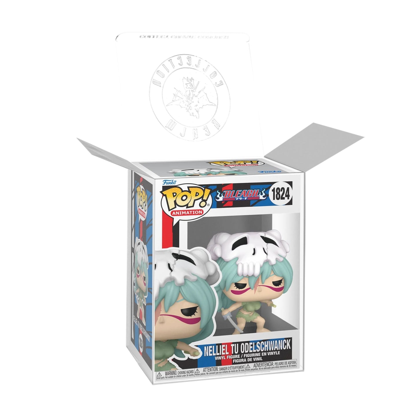 Nelliel Tu Odelschwanck Funko Pop! Animation Bleach - Approx. 3 3/4" Collectible Vinyl Figure #1824 with Display Box Protector Case