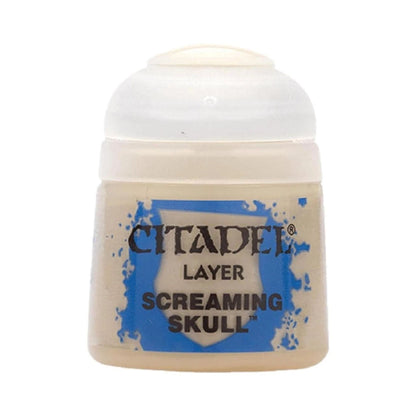 Warhammer Citadel Base Screaming Skull Paint Bottle 12ml